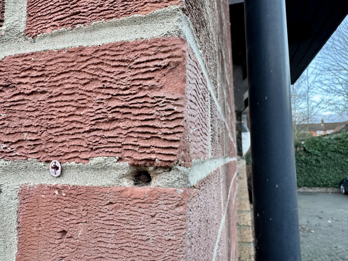 The ANPR camera was removed from the front of the building